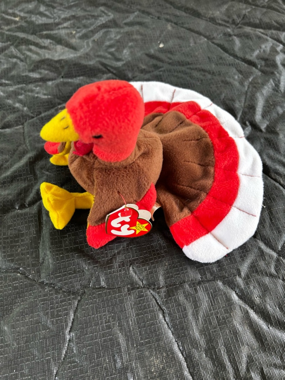 Ty vintage Turkey Beanie baby - Gobbles- 4034 - PVC pellets